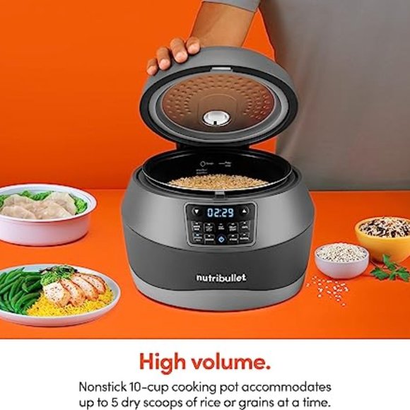 NutriBullet RNBG50100 EveryGrain Cooker ( 10 cups) - Picture 8 of 10